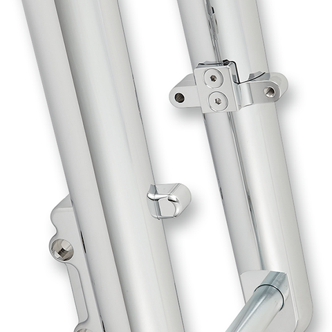ARLEN NESS Hot Legs Fork Legs - Custom Single Disc - Smooth - Chrome - '08-'13 Hot Legs Fork Leg — Smooth - Team Dream Rides