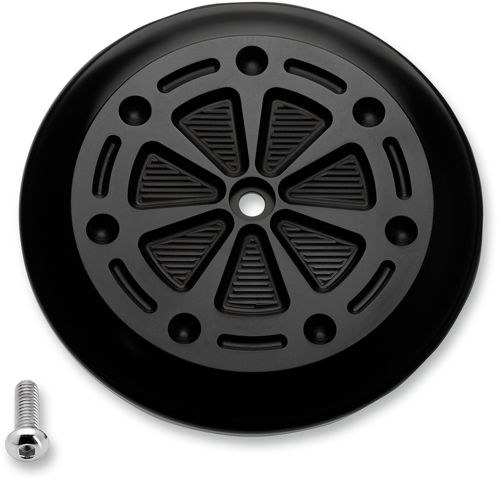 JOKER MACHINE Cover Air Cleaner Techno Black VT Air Cleaner Cover - Team Dream Rides