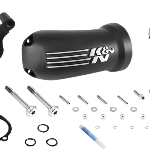 K & N Intake Kit Softail/Dyna Black Exempt Aircharger & Performance Intake System - Team Dream Rides