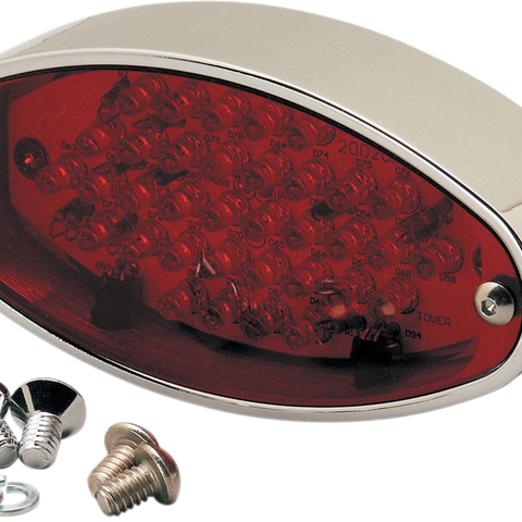 PRO-ONE PERF.MFG. Taillight - Oval LED Taillight - Team Dream Rides