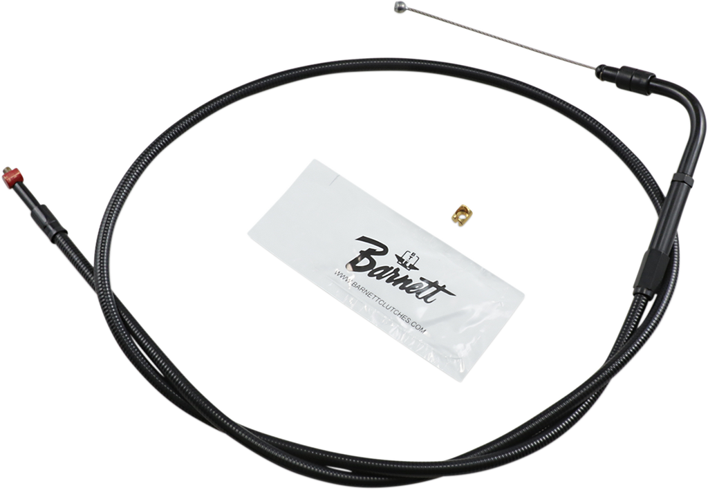 BARNETT Extended 3" Throttle Cable Stealth Series Throttle/Idle Cable — Throttle - Team Dream Rides