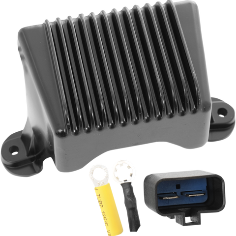 DRAG SPECIALTIES Regulator - FL '99-'01 Black Premium Voltage Regulator - Team Dream Rides