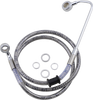 DRAG SPECIALTIES Brake Line - +8" - Stainless Steel - '15-'17 Softail Extended Length Stainless Steel Brake Line - Team Dream Rides