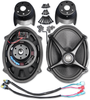 J & M Speakers for Boom Saddlebag Lid - 06-18FLHT/FLHX/FLTR Rokker® Speakers for Boom Saddlebag Lid Kits - Team Dream Rides