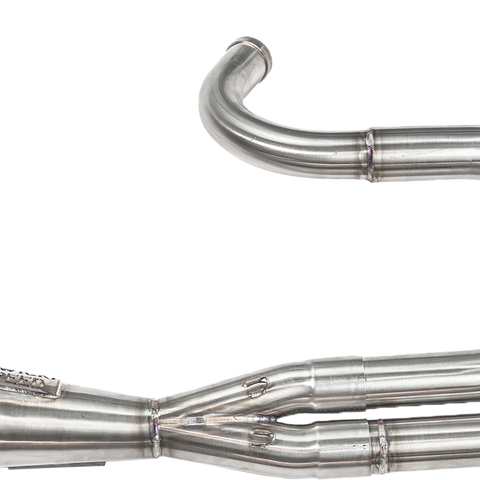 2in1 Dyna Shorty Cannon Big Inch Brushed Ss - Team Dream Rides