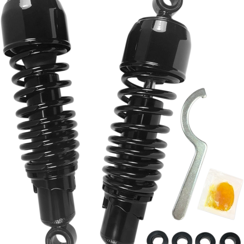 DRAG SHOCKS Replacement Shock Absorbers - Black - 11.5