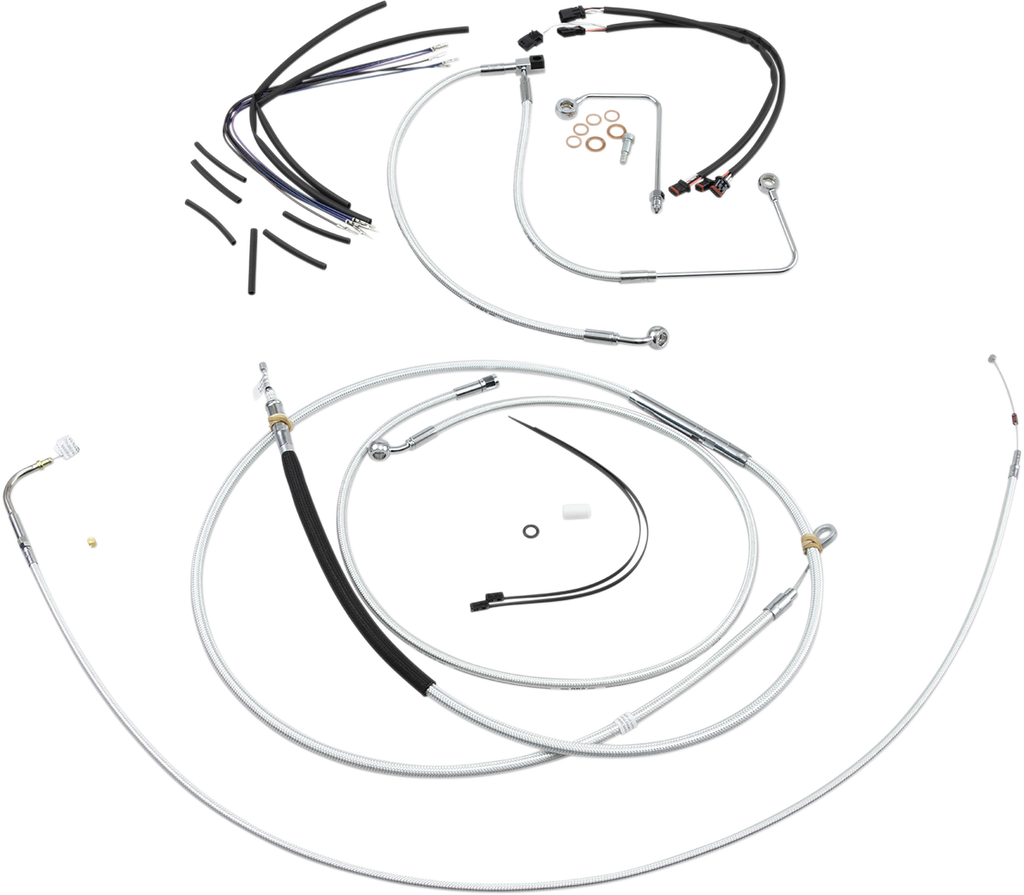 MAGNUM Sterling Chromite II® Control Cable Kit Sterling Chromite II® Upper Handlebar Installation Kit - Team Dream Rides