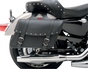 SADDLEMEN Highwayman Rivet Slant-Style Saddlebags - Large Highwayman Rivet Slant-Style Saddlebags - Team Dream Rides