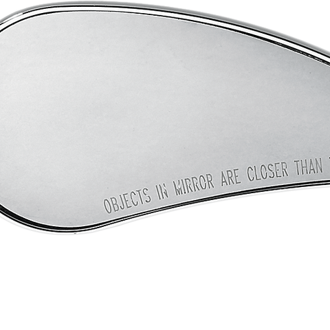 ARLEN NESS Rad III Mirror - Tear Drop - Chrome - Right Rad III Mirror - Team Dream Rides
