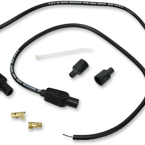 SUMAX Universal Spark Plug Wire Kit - 180 degree - Black Universal Spark Plug Wire Kit - Team Dream Rides