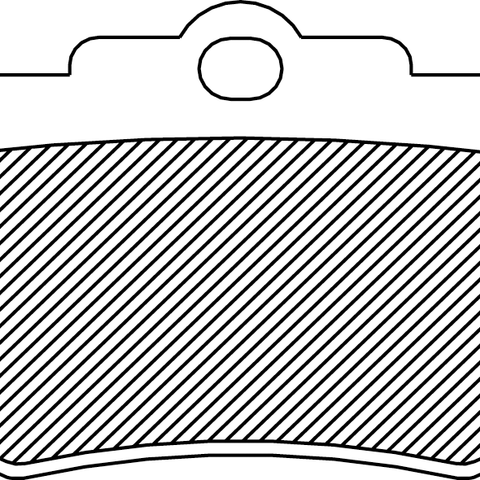 DRAG SPECIALTIES Sintered Brake Pads - FAD216/2HH Sintered Brake Pads - Team Dream Rides