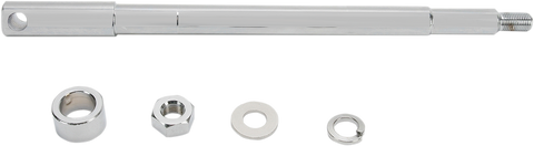 DRAG SPECIALTIES Axle - Front - Chrome -  84-99 FXST/WG Chrome Axle Kit - Team Dream Rides