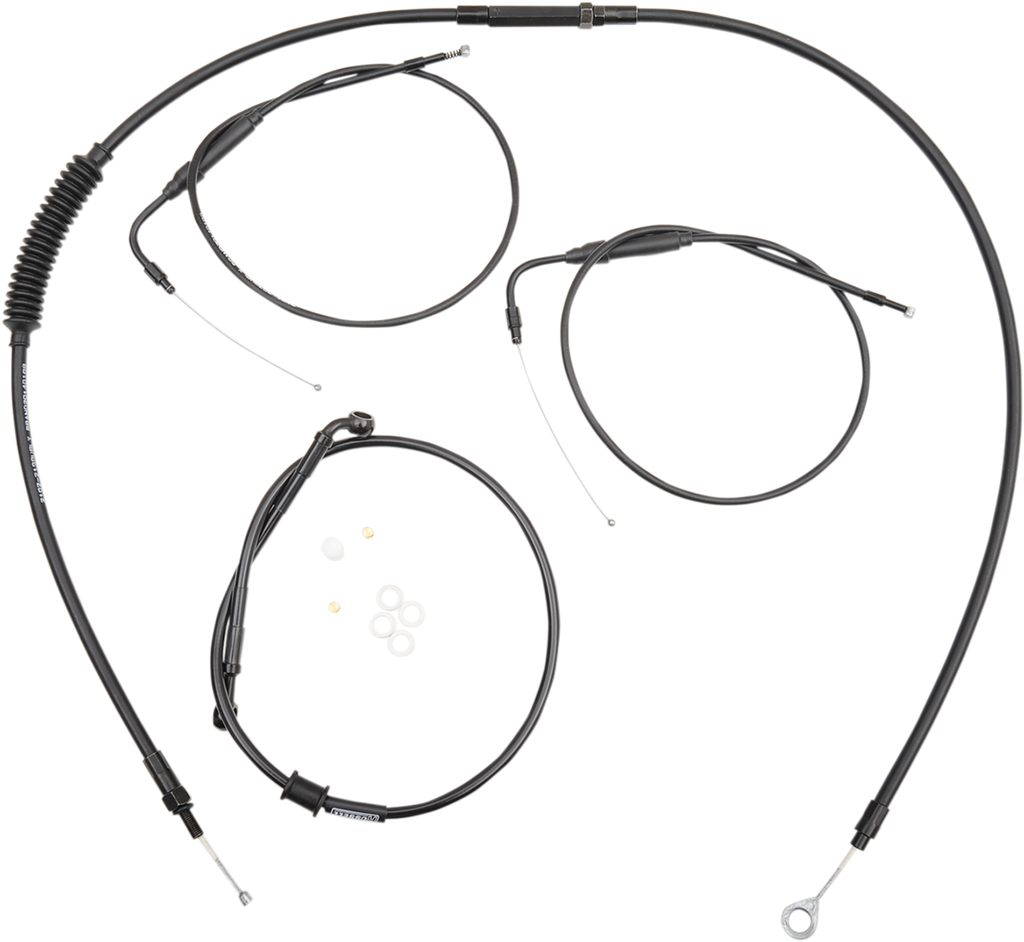 BURLY BRAND Handlebar Cable And Brake Line Kit For Clubman Handlebars Handlebar Cable and Brake Line Kit for Clubman Handlebars - Team Dream Rides