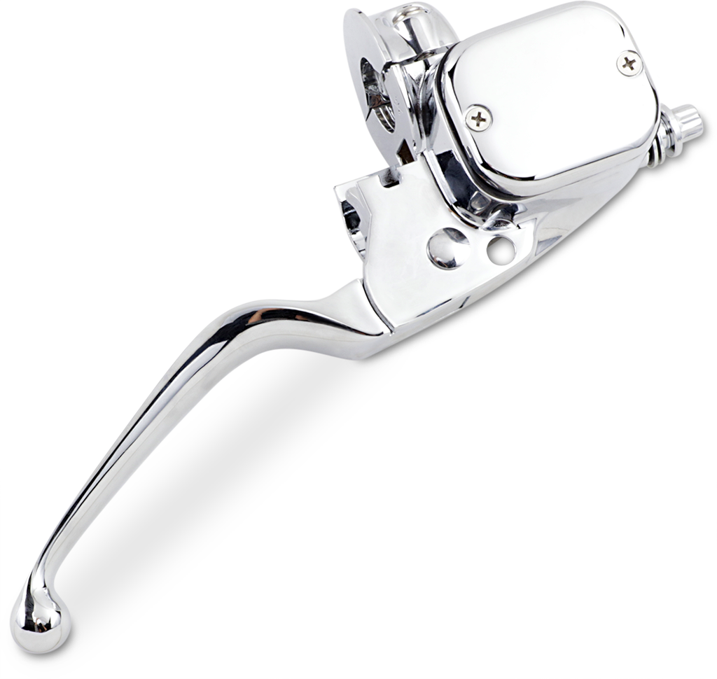 DRAG SPECIALTIES Chrome 9/16" Brake Master Cylinder Front Brake Master Cylinder Assembly - Team Dream Rides