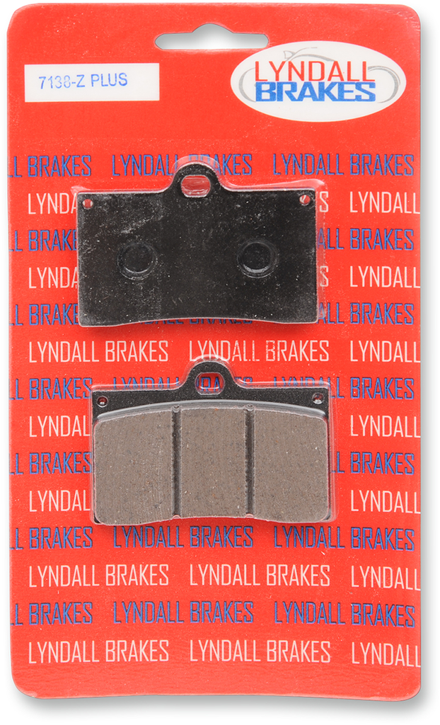 LYNDALL RACING BRAKES LLC Z-Plus Brake Pads - Brembo Z-Plus Brake Pads - Team Dream Rides
