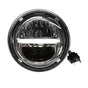 CLASSIC LED HEADLIGHT 7" W/DRL CHROME - Team Dream Rides