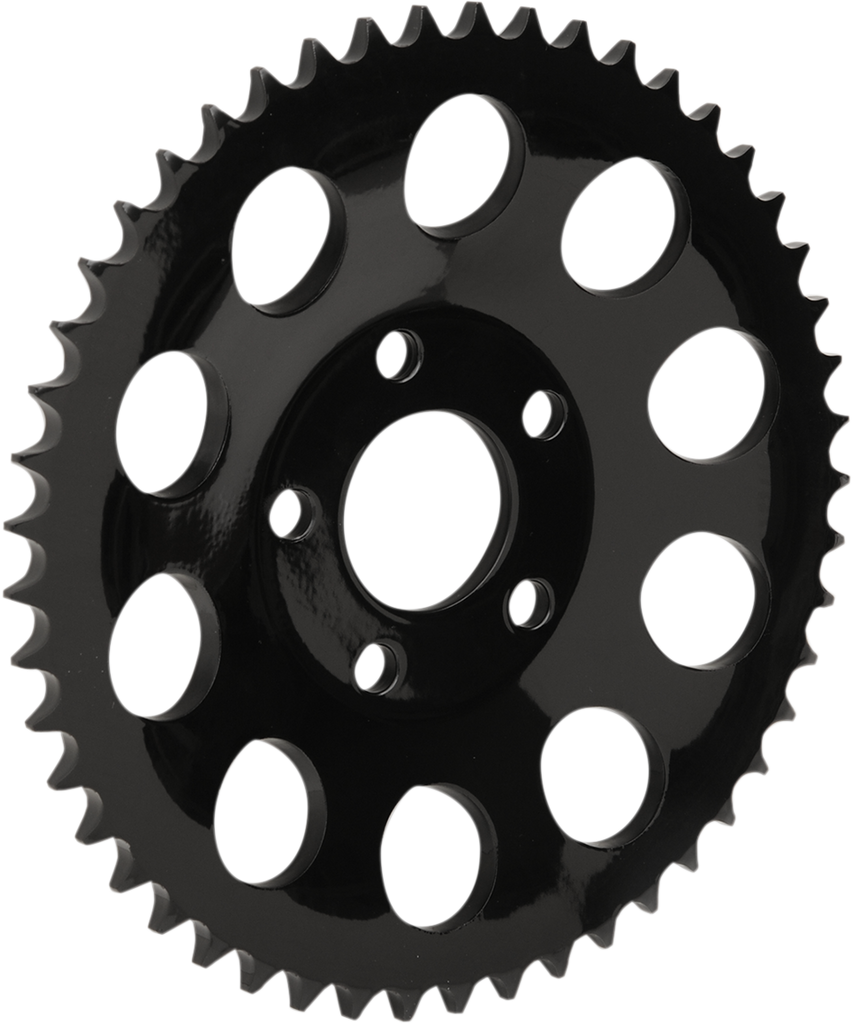 DRAG SPECIALTIES Rear Wheel Sprocket - 49-Tooth - Black Rear Wheel Sprocket - Team Dream Rides