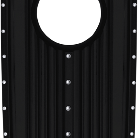 COVINGTONS Dash Insert - Dimpled - Black Dash Insert — Road King - Team Dream Rides