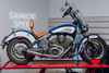 Indian Scout Full Length Brushed Ss W/ Blk End Cap - Team Dream Rides
