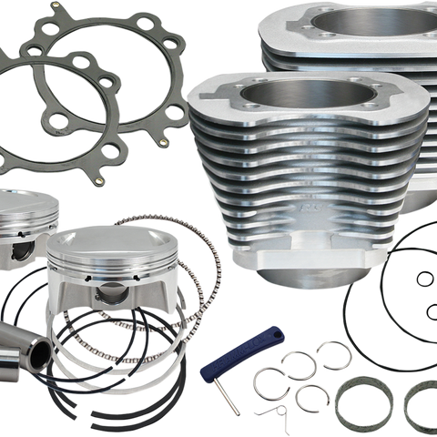 S&S CYCLE Cylinder Kit - Twin Cam Big Bore Cylinder Kit - Team Dream Rides