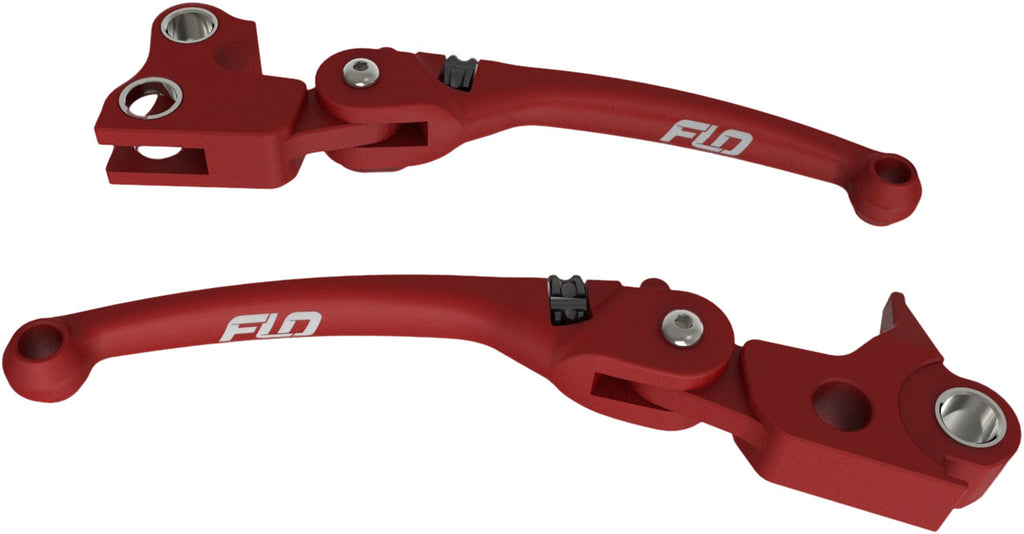 MX STYLE LEVER SET RED FXD 96-17 - Team Dream Rides
