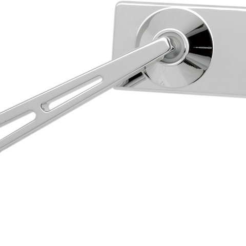 PRO-ONE PERF.MFG. Mirror - Left Billet Aluminum Mirrors with Clear Glass — Weekend Warrior - Team Dream Rides