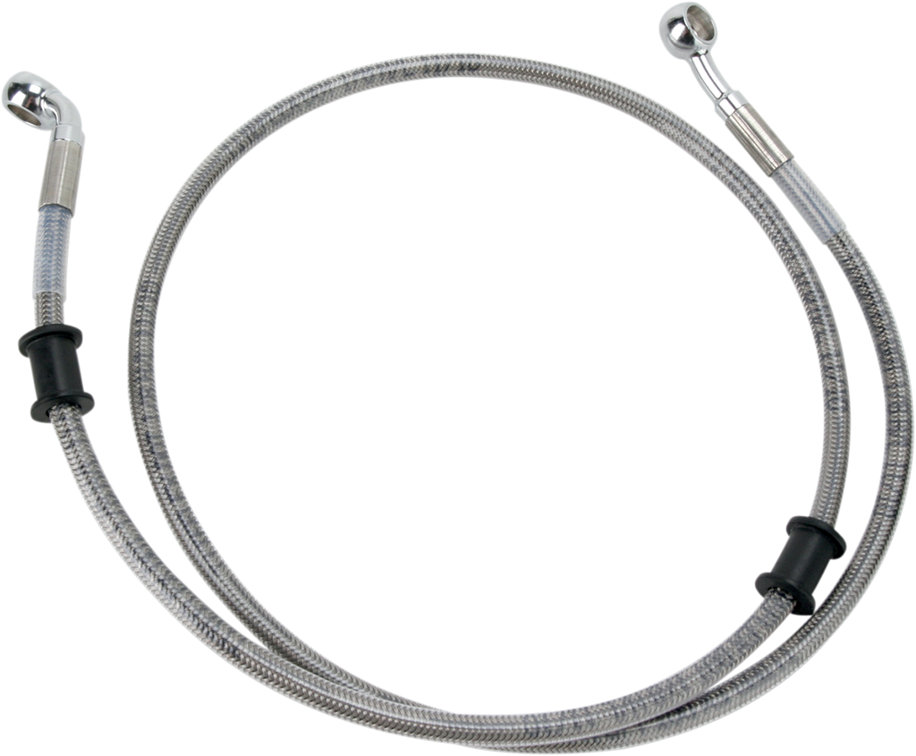 DRAG SPECIALTIES Brake Line- Stainless Steel - FXDC '08-'14 Stainless Steel Brake Line Kit - Team Dream Rides