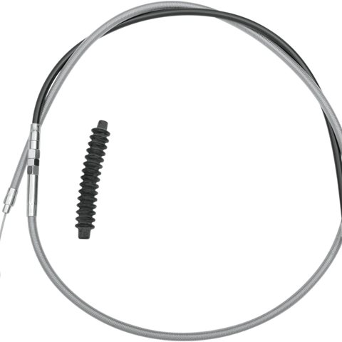 DRAG SPECIALTIES Braided Clutch Cable High-Efficiency Braided Stainless Steel Clutch Cable - Team Dream Rides