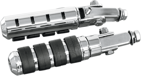 RIVCO PRODUCTS Adjustable Highway Mount Peg Anti-Vibration Folding Highway Pegs - Team Dream Rides