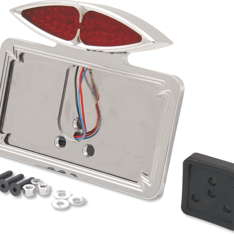 DRAG SPECIALTIES Taillight/License Plate Mount - Cateye Cateye Taillight and License Plate Mount - Team Dream Rides