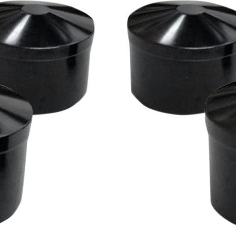 AVON GRIPS Cover Head Bolt Round Black Head Bolt Cover - Team Dream Rides