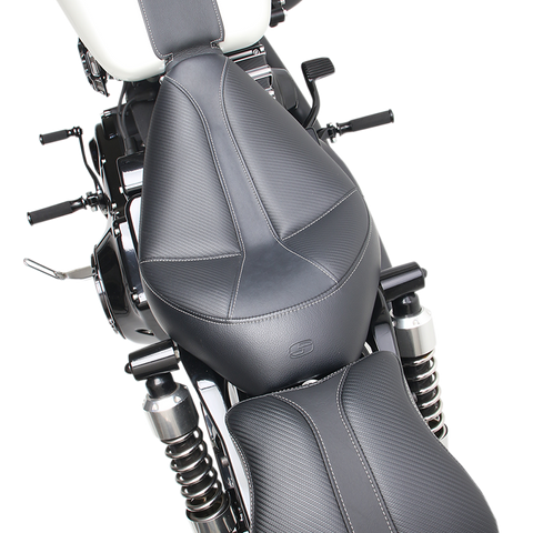 SADDLEMEN Dominator Solo Seat - Dyna Dominator Solo Seat - Team Dream Rides