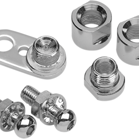 DRAG SPECIALTIES Turn Signal Swivel Kit - Chrome Turn Signal Swivel Kit - Team Dream Rides