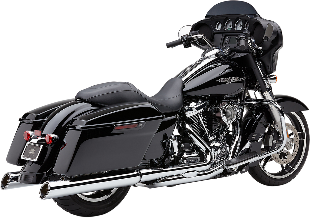 COBRA 909 Uppercut Mufflers for '95-'16 FL - Chrome 909 Uppercut Slip-On Mufflers - Team Dream Rides