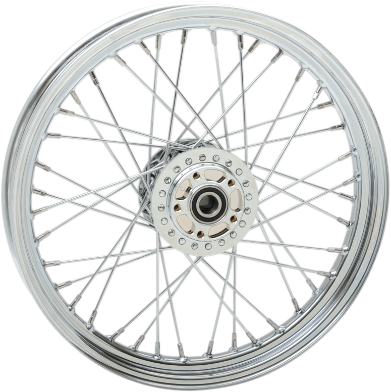 DRAG SPECIALTIES Wheel - Chrome - Front - 19 x 2.5" - 04-05 FXD Replacement Laced Wheel - Team Dream Rides