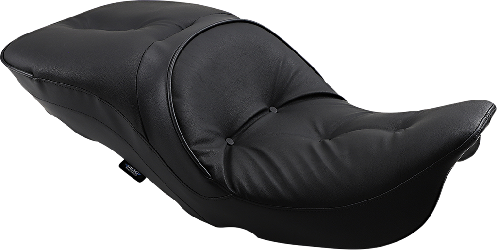 DRAG SPECIALTIES SEATS Large Touring Seat - Pillow - FL '97-'07 Backrest Compatible 2-Up Leather Touring Seat — Pillow - Team Dream Rides