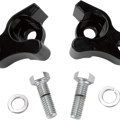 BURLY BRAND Rear Lowering Kit - Black - Lowers 1