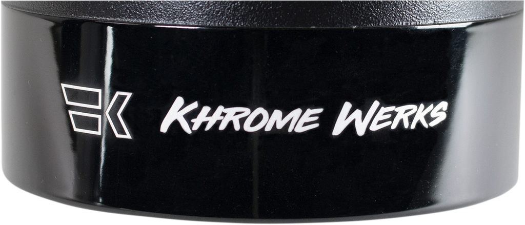 KHROME WERKS 4.5" End Cap - Turbine 4.5" Replacement Tip - Team Dream Rides
