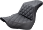 SADDLEMEN Step Up Seat - Lattice Stitched Step Up Seat — Lattice Stitched - Team Dream Rides