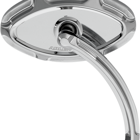 ARLEN NESS Cats Eye Forged Billet Mirror - Chrome - Right Cats Eye Forged Billet Mirror - Team Dream Rides