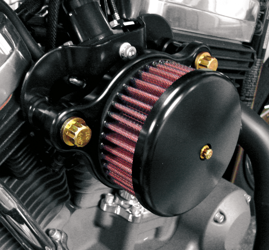 JOKER MACHINE Air Cleaner XL91-06 Carb Black High-Performance Air Cleaner Assembly - Team Dream Rides