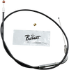 BARNETT Black Throttle Cable for '02 - '17 V-Rod Black Vinyl Throttle/Idle Cable - Team Dream Rides