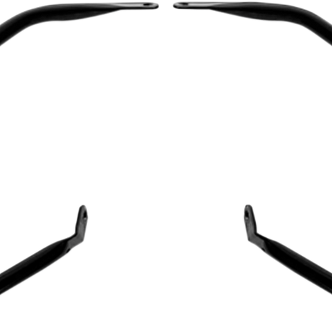 DRAG SPECIALTIES Saddlebag Guard - Black Low-Profile Saddlebag Guards - Team Dream Rides