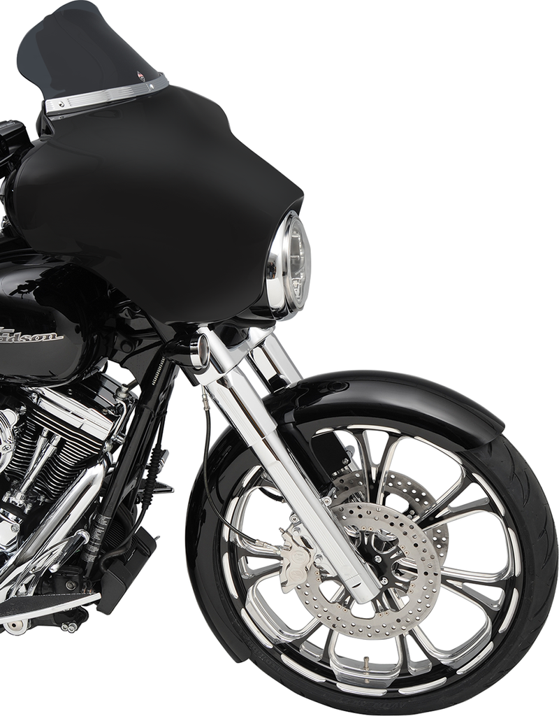 KLOCK WERKS Windshield - Smoke - FLHT '96-'13 Flare™ Bagger Windshield - Team Dream Rides