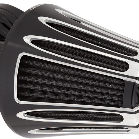 ARLEN NESS Cover Monster Deep-Cut Black Monster Sucker Air Cleaner Cover - Team Dream Rides