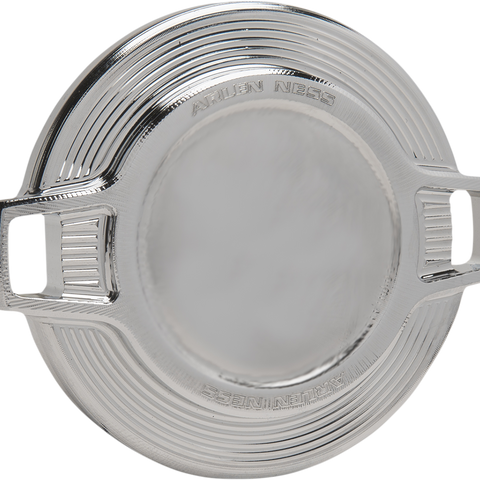 ARLEN NESS Gas Cap - Chrome - Bar Vented Gas Cap - Team Dream Rides