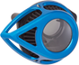 ARLEN NESS Air Cleaner - Clear Tear - Twin Cam - Blue Clear Tear Air Cleaner - Team Dream Rides