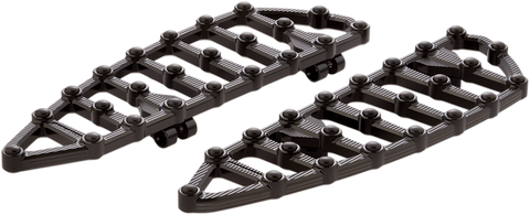 ARLEN NESS MX Driver Boards - Black MX Billet Floorboards - Team Dream Rides