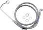 DRAG SPECIALTIES Brake Line - +10" - Stainless Steel - '15-'17 Softail Extended Length Stainless Steel Brake Line - Team Dream Rides