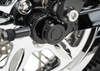 DRAG SPECIALTIES Axle Cap - Rear - Black - XL Billet Axle Cap - Team Dream Rides